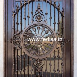Modern Decorative Main Gate Grill Design No-6799