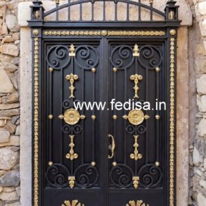 Royal Steel Gate Grill Design for Luxury Homes No-6801