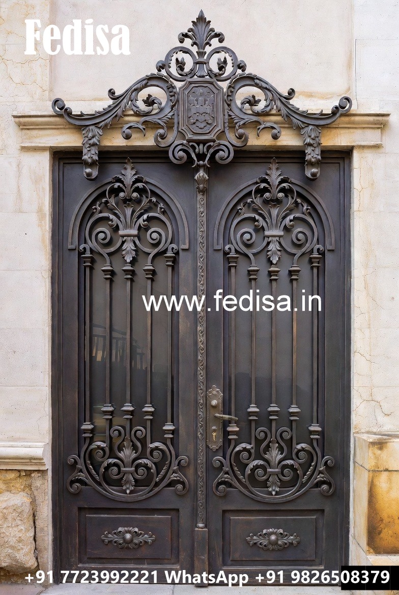 Premium Modern Gate Grill Design for Villas No-6802