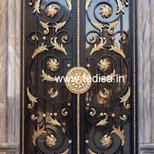 Luxury Decorative Iron Grill Gate Design No-6811
