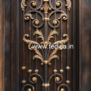 Attractive Modern Grill Gate Design for Villas No-6824