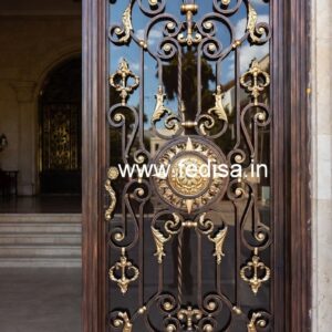 Luxury Modern Steel Grill Gate Design Ideas No-6836