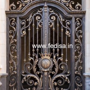 Attractive House Exterior Gate Grill Design No-6838