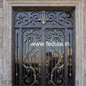 Fancy Exterior Steel Gate Grill Design Inspiration No-6845