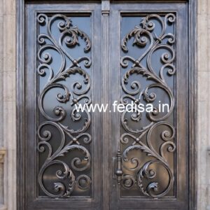 Stylish Decorative Entrance Gate Grill Design No-6846