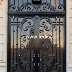 Stylish Contemporary Steel Grill Gate Design No-6860