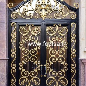 Artistic Front House Grill Gate Design Trends No-6873
