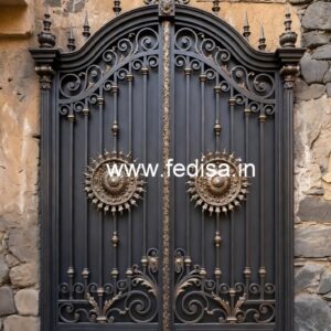 Luxury Residential Entrance Gate Grill Design No-6878
