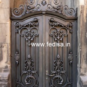 Luxury Villa Front Entrance Gate Grill Design No-6889