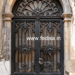 Simple and Elegant Gate Grill Design for Homes No-6918