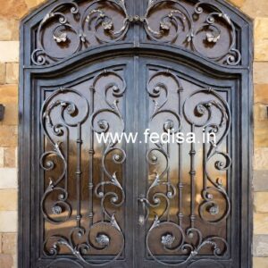 Stylish Entrance Gate Grill Design with Modern Touch No-6922
