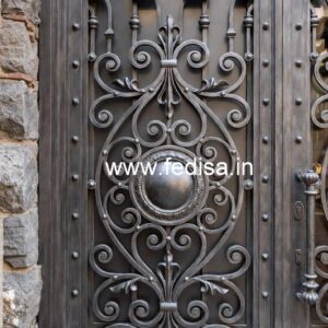 Trendy Gate Grill Design for Urban House Fronts No-6928