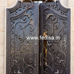 Front Yard Gate Grill Design for Stylish Entrance No-6957