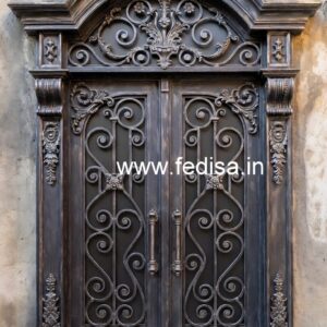 Attractive House Gate Grill Design for Modern Villas No-6959