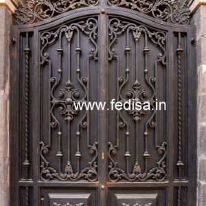 Contemporary Main Gate Grill Design with Luxury Style No-6984