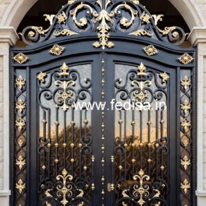Royal House Gate Grill Design for Luxury Entrance No-6989