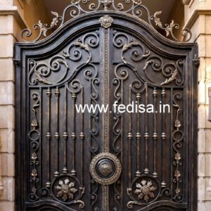 Modern Villa Entrance Gate Grill Design Inspiration No-6999