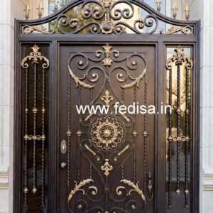 Premium Iron Gate Grill Design for Luxury Villas No-7004