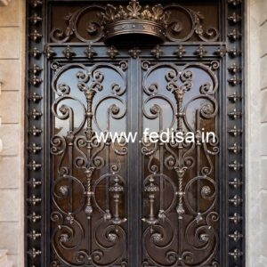 Royal Metal Gate Grill Design for Home Entrance No-7009