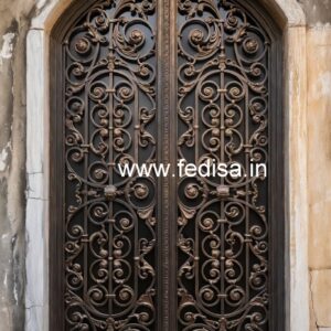 Attractive House Entrance Gate Grill Design No-7020