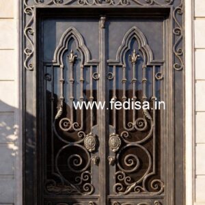 Royal Entrance Grill Gate Design with Premium Finish No-7060