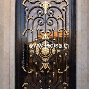Premium Steel Gate Grill Design for House Exteriors No-7068