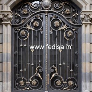 Beautiful Front Entry Grill Gate Design Ideas No-7078
