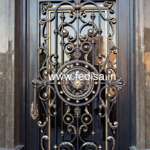 Premium Black Metal Gate Grill Design Ideas No-7087