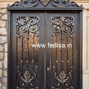 Artistic Main Entrance Grill Gate Design Inspiration No-7093