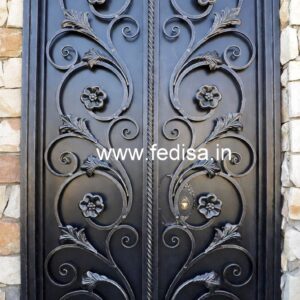 Attractive Front House Gate Grill Design Inspiration No-7112