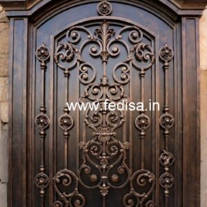 Artistic House Front Grill Gate Design No-7119