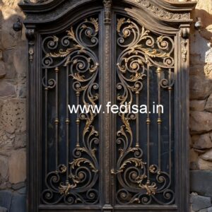 Beautiful Home Entrance Grill Gate Design No-7133