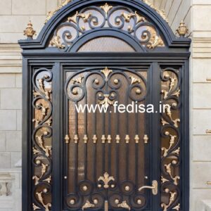 Luxury Iron Entrance Grill Gate Design No-7148