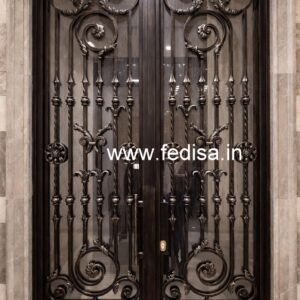 Contemporary Main Door Grill Gate Design No-7177