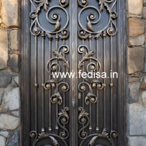 Elegant Decorative House Gate Grill Design No-7182