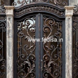 Elegant Fancy Steel Gate Grill Design No-7187