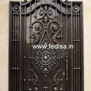 Luxury Villa Front Entrance Gate Grill Design No-7189