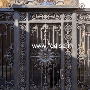 Artistic Elegant Gate Grill Design for Modern Homes No-7191