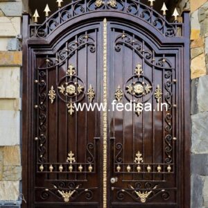 Royal Contemporary Gate Grill Design for Villas No-7195