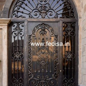 Decorative Gate Grill Design for Home Security and Style No-7206