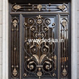 Decorative Steel Gate Grill Design for Luxury Homes No-7223