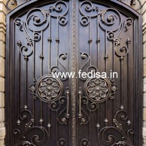 Designer Iron Gate Grill Design for Elegant Houses No-7246