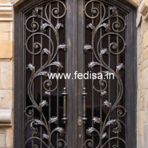 Architectural Gate Grill Design for Premium Homes No-7251