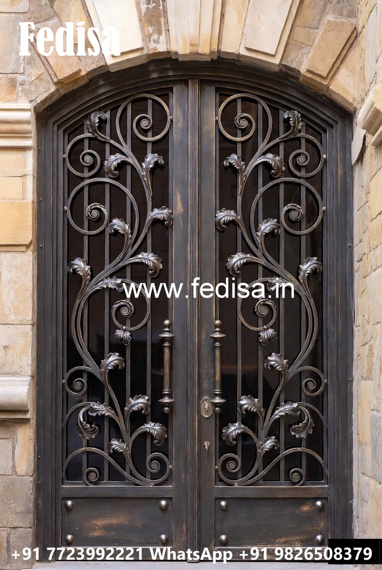 Architectural Gate Grill Design for Premium Homes No-7251