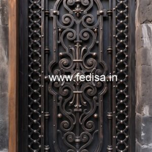Stylish Iron Gate Grill Design with Modern Appeal No-7270