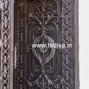 Front House Gate Grill Design with Elegant Pattern No-7273
