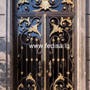 Modern Exterior Gate Grill Design for Villas No-7274