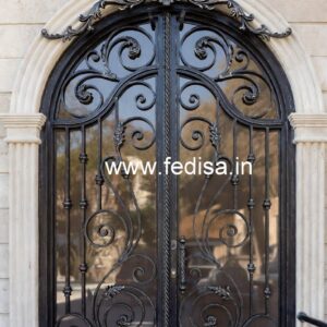 Decorative Entrance Gate Grill Design for Home Fronts No-7286
