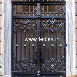 Modern Luxury Gate Grill Design for House Front No-7302