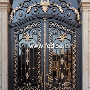 Stylish Decorative Gate Grill Design for Villas No-7323